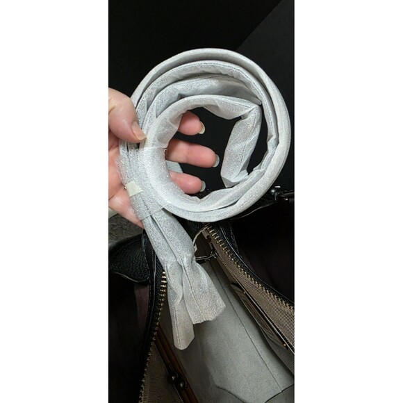 Coach 1941 Rogue Sequins 35613 Black / Multi Leather Handbag  NWT - Picture 8 of 11